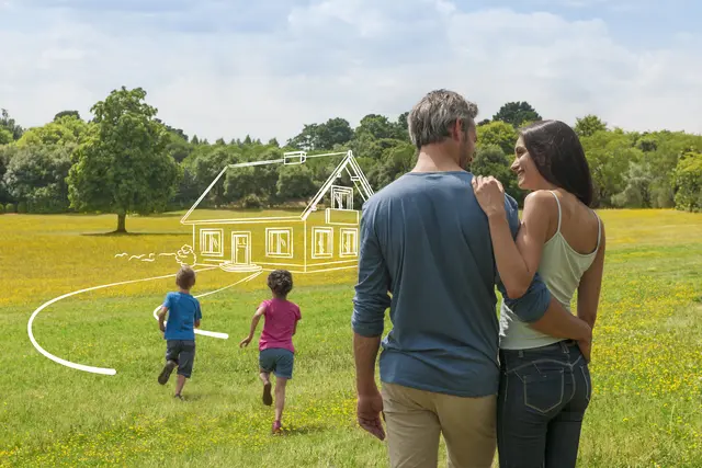 Hausbau-Grundstueck-Kampagnenmotiv grundstueck-gresse
